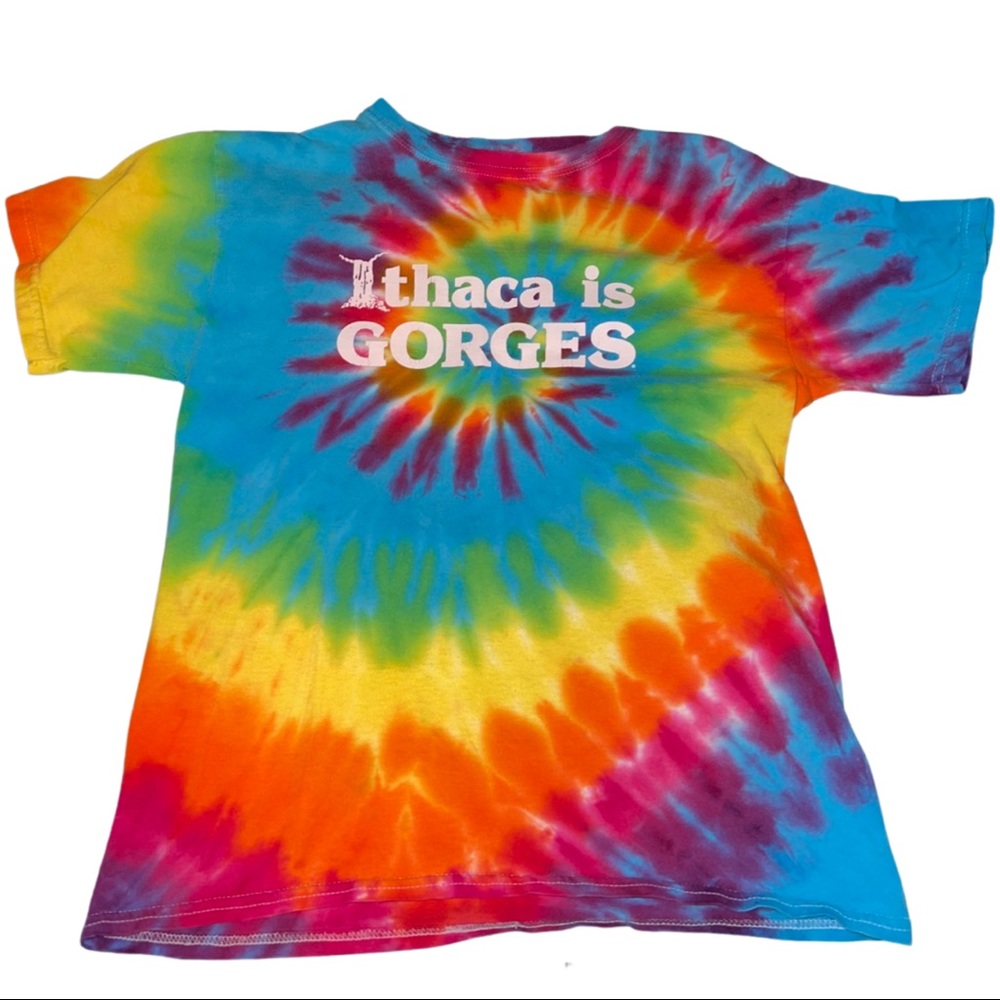 Beautiful Ithaca Tie Dye shirt